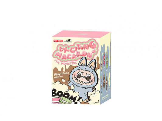 Pop Mart Labubu The Monsters Tasty Macarons Vinyl Face Sealed Case