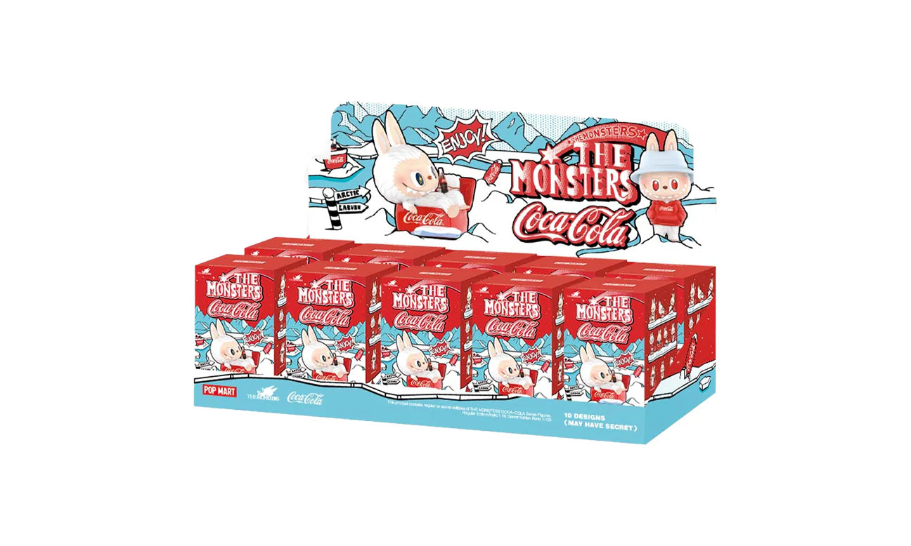 Pop Mart The Monsters Labubu Coca-Cola Series Sealed Case (10 Blind Box)