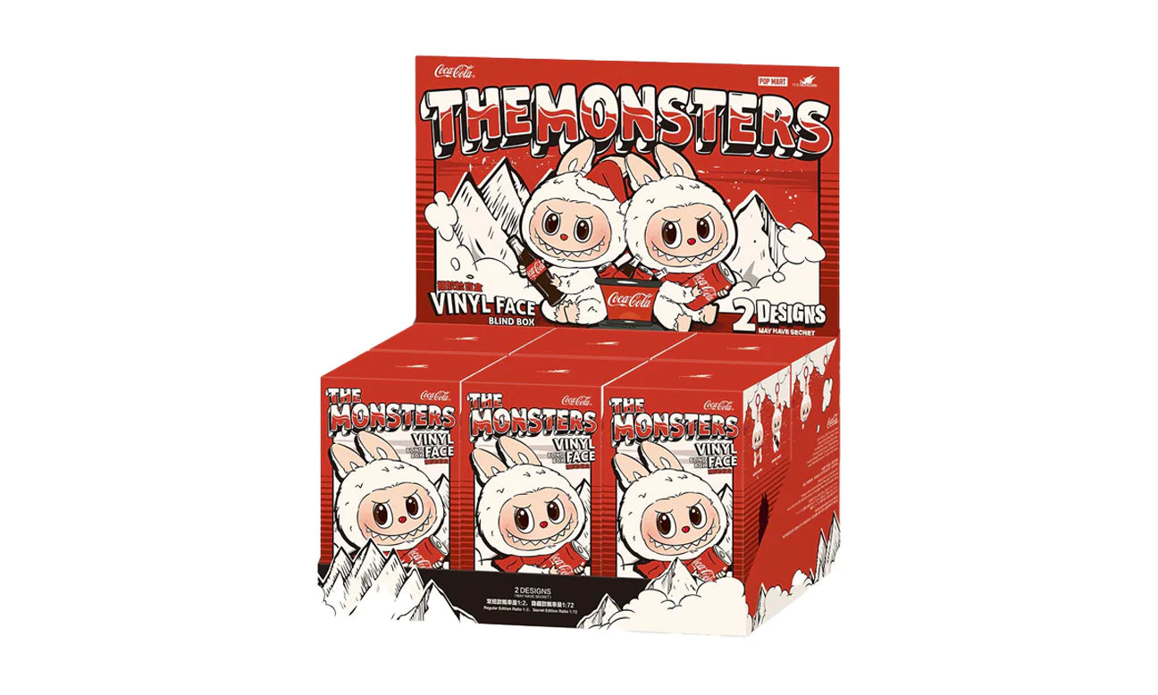 Pop Mart Labubu The Monsters Coca Cola Series Vinyl Face Sealed Case (6 Blind Box)