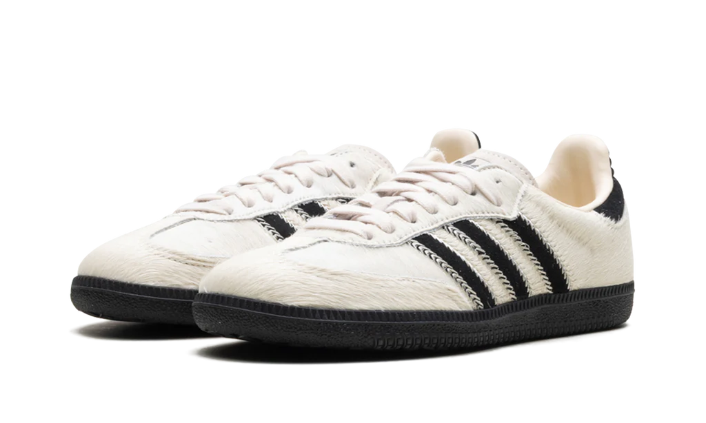 Adidas Samba OG Wonder White Black Pony (Women's)