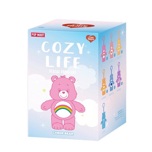 Pop Mart Care Bears Cozy Life Series Plush Pendant Sealed Case (6 Blind Boxes)