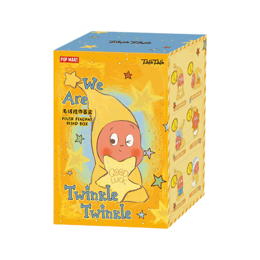 Pop Mart We are Twinkle Twinkle Series Plush Pendant Sealed Case (6 Blind Box)
