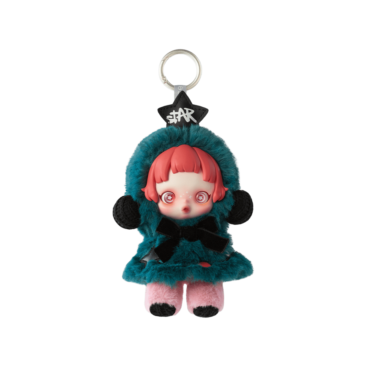 Pop Mart SKULLPANDA Winter Symphony Series Vinyl Face Plush Pendant Sealed Case (6 Blind Box)