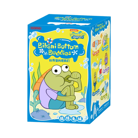 Pop Mart x Bikini Bottom Buddies Plush Sealed Case (6 Blind Box)