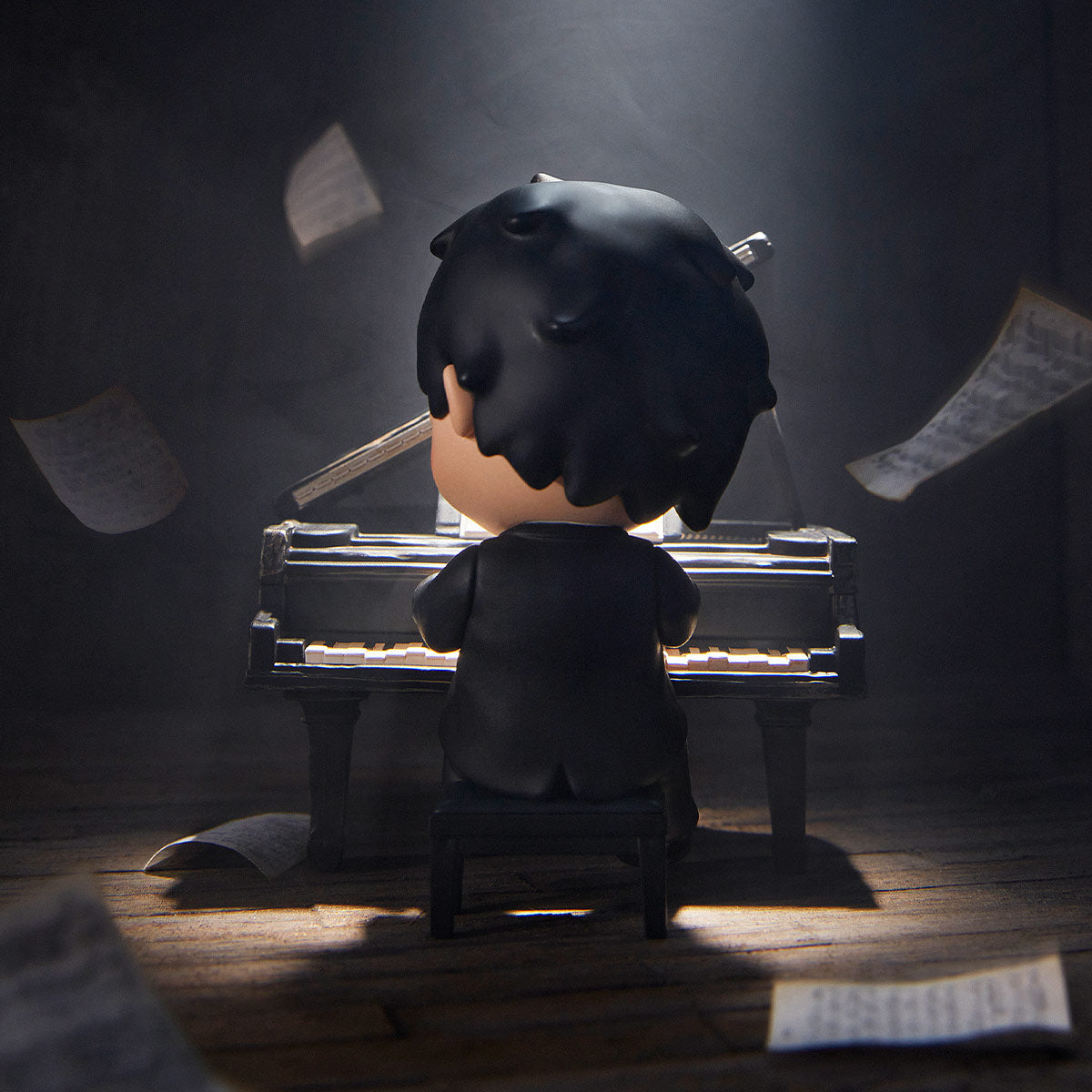 Pop Mart Hirono The Pianist Figure