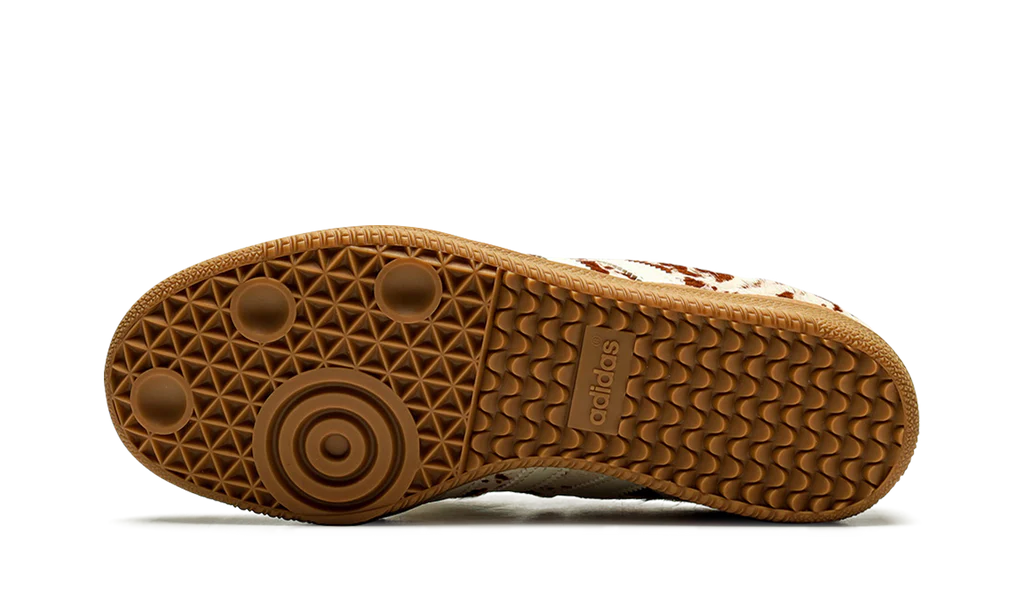 Adidas Samba LT Cow Print Brown White (Women's)