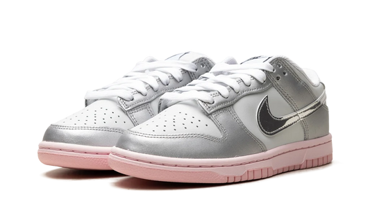 Nike Dunk Low LX Metallic Silver Pink Foam (Women's)