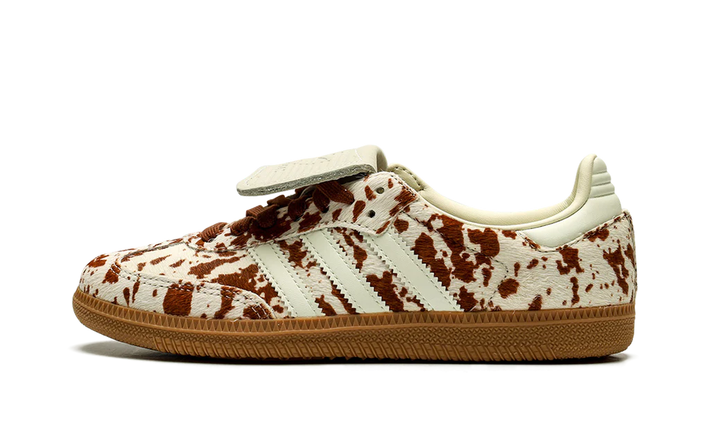 Adidas Samba LT Cow Print Brown White (Women's)