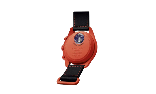 Swatch x Omega Bioceramic Moonswatch Mission On Earth Lava
