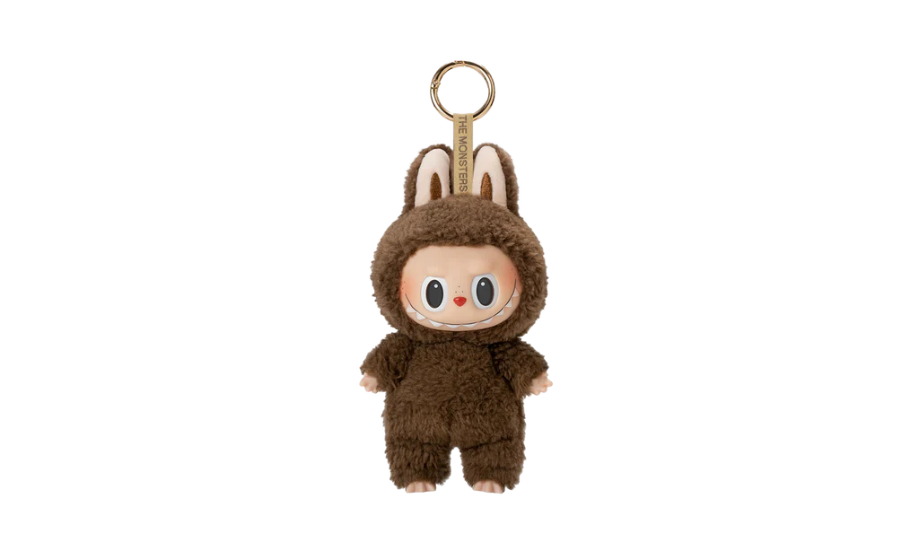 Pop Mart Labubu The Monsters Tasty Macarons Chestnut Cocoa Vinyl Plush Pendant