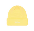Supreme New Era Box Logo Beanie (FW22) Pale Yellow