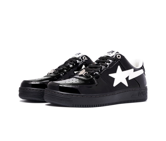 A Bathing Ape Bape Sta #2 Black Patent