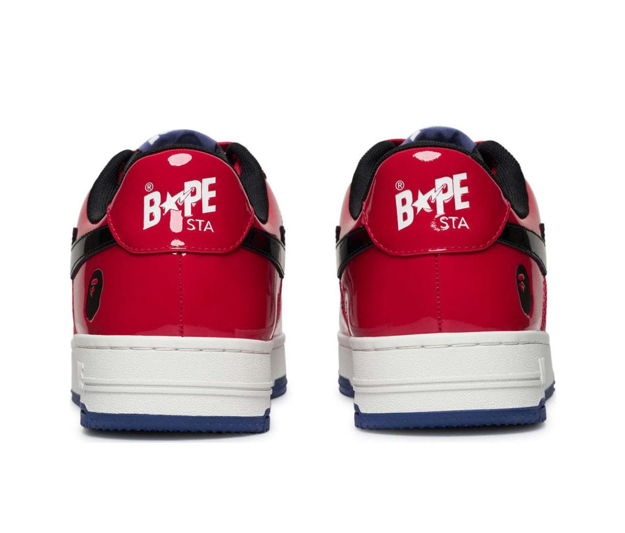 A Bathing Ape Bape Sta #1 Red