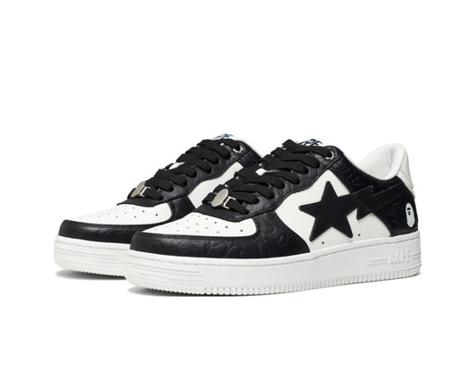 A Bathing Ape Bape Sta #4 Line Camo White Black