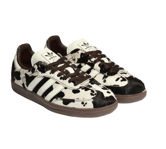 Adidas Samba OG Cow Print Dark Brown White (Women's)