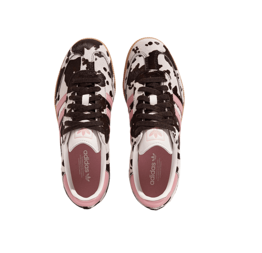 Adidas Samba OG Cow Print Dark Brown Wonder Mauve (Women's)