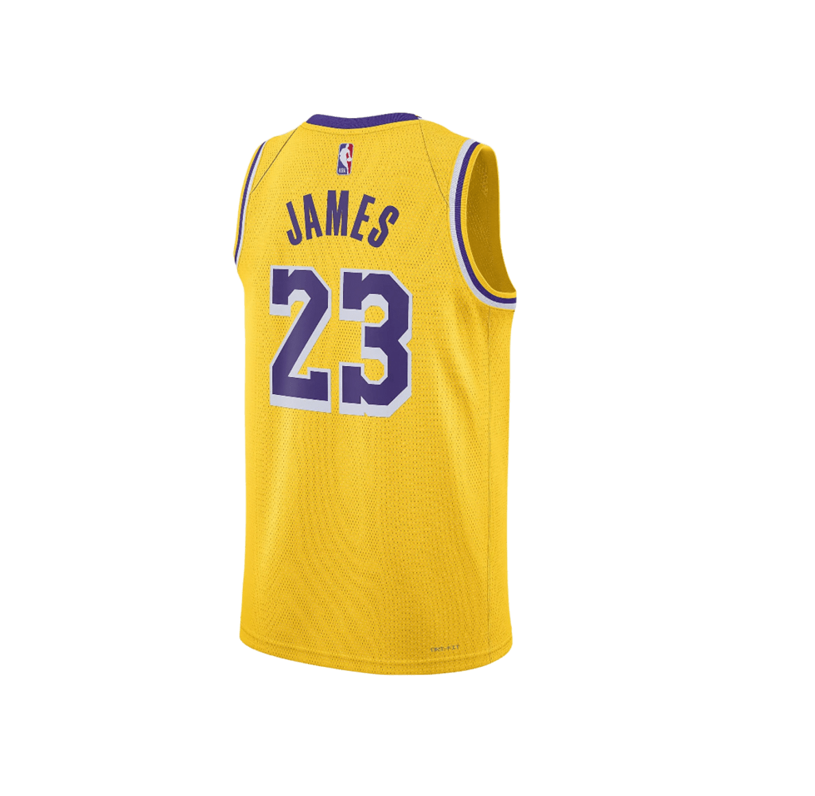 Nike LeBron James Icon Swingman Jersey Yellow