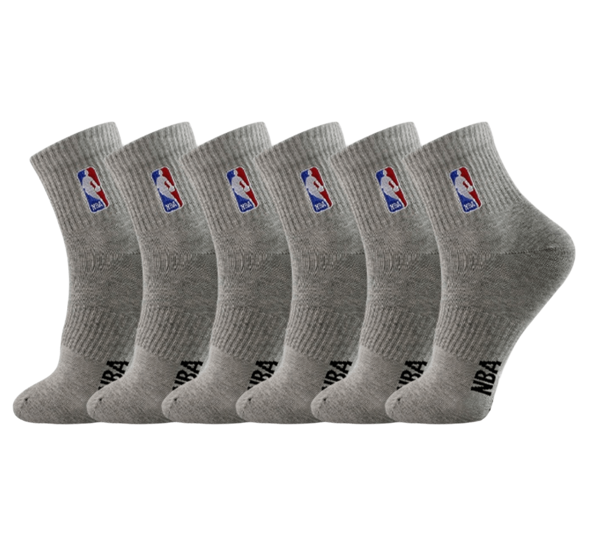 NBA sports chaussette grise