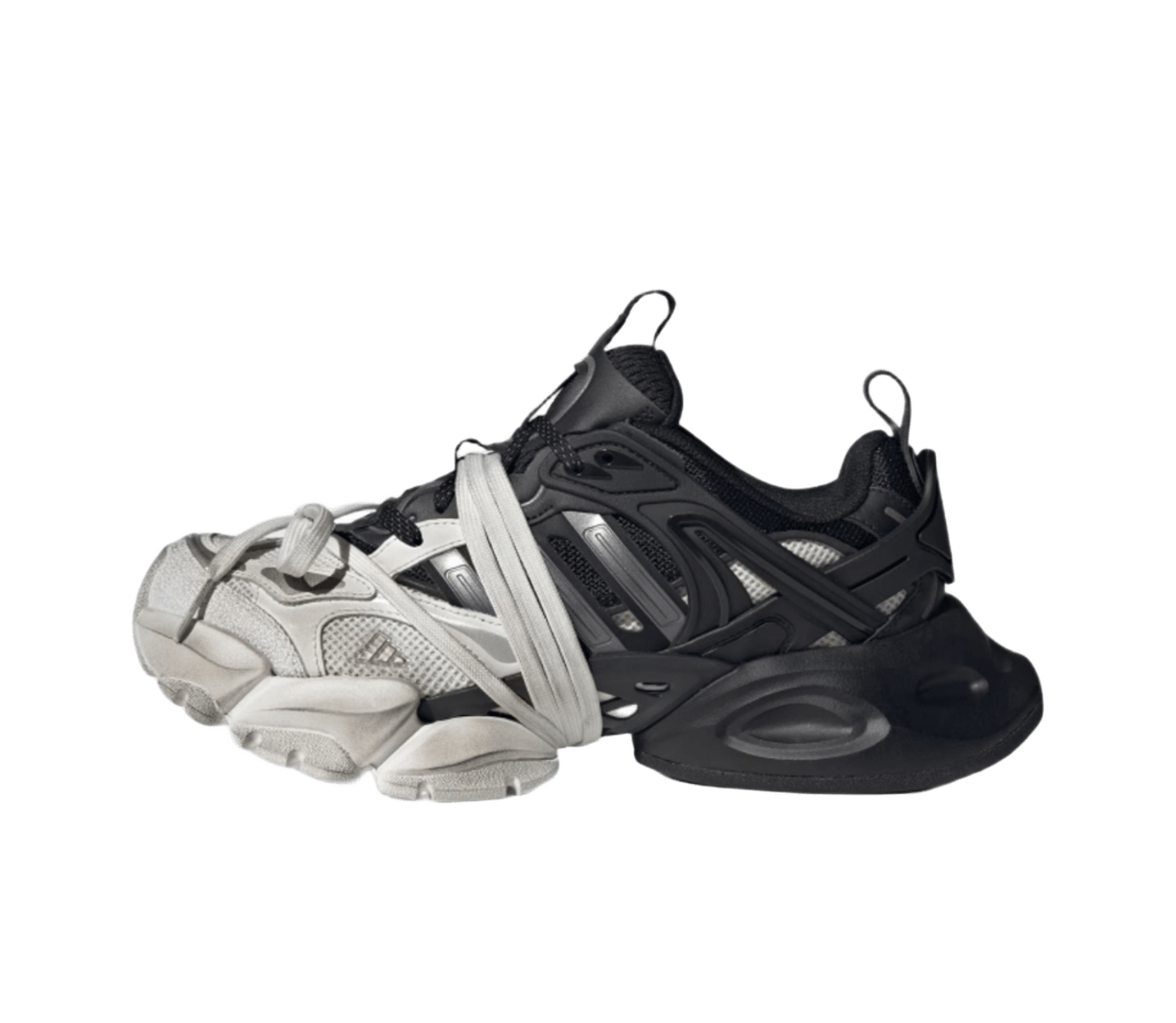Adidas XLG Runner Deluxe White Black – Newking Store