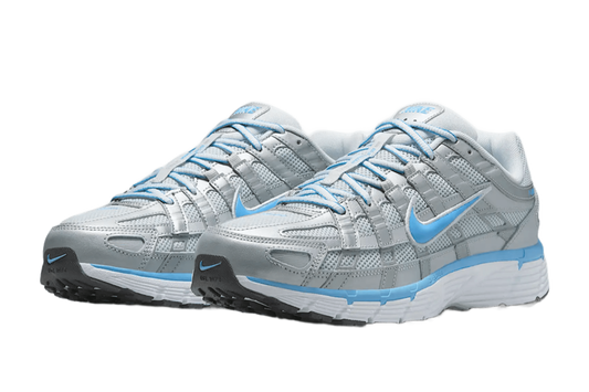 Nike P-6000 Metallic Silver Blue