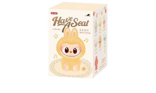 Pop Mart Labubu The Monsters Have a Seat Vinyl Plush Sealed Case