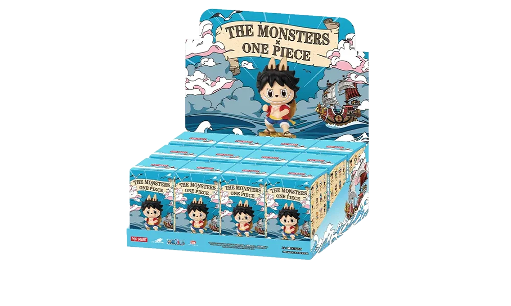 Pop Mart Labubu The Monsters x One Piece Series Sealed Case (12 Pop Mart Labubu The Monsters x One Piece Series Sealed Case (12