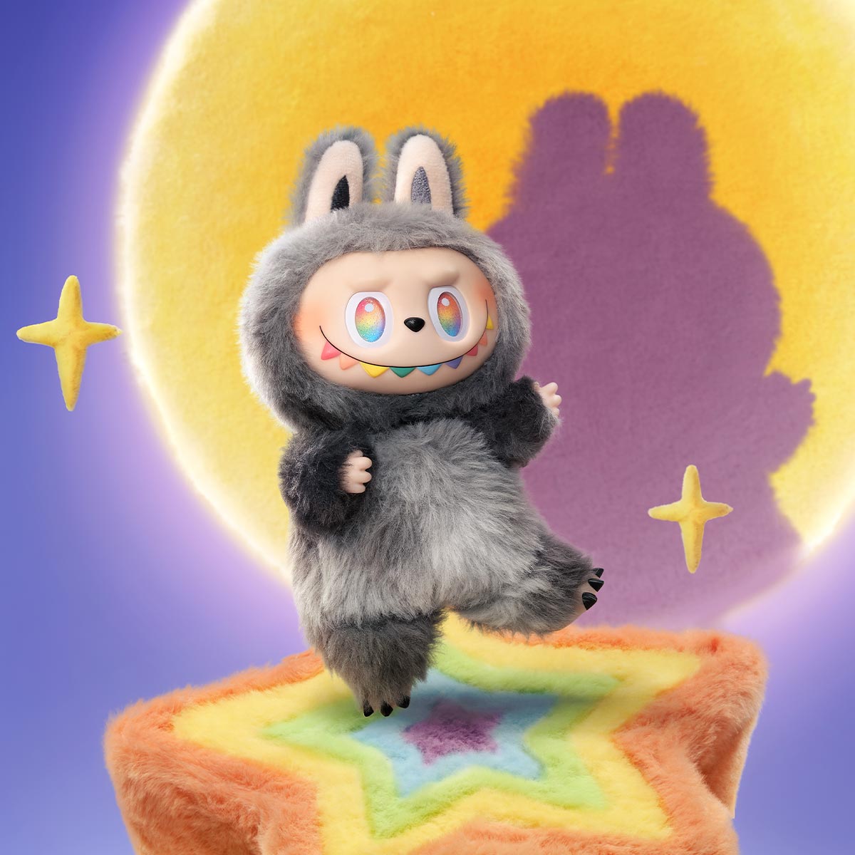 Pop Mart Labubu The Monsters Big into Energy Series ID (Secret Version) Vinyl Plush Pendant