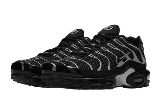 Nike Air Max Plus Premium Black Reflective Silver
