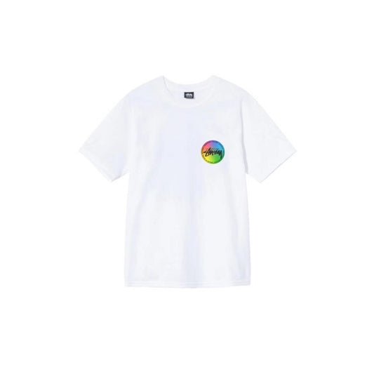 Stussy Dot Mix Tee  White