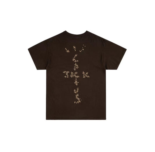 Travis Scott x McDonald's Sesame III T-shirt Brown