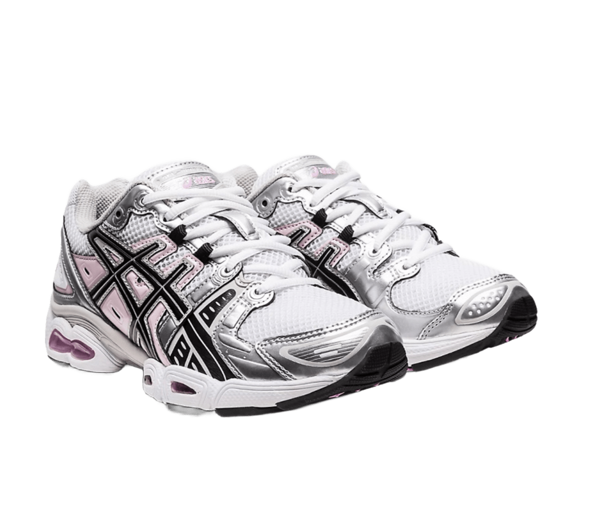 ASICS Gel-Nimbus 9 White Black Light Pink (Women's)