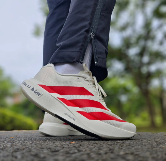 Adidas Adizero EVO SL Off White Better Scarlet