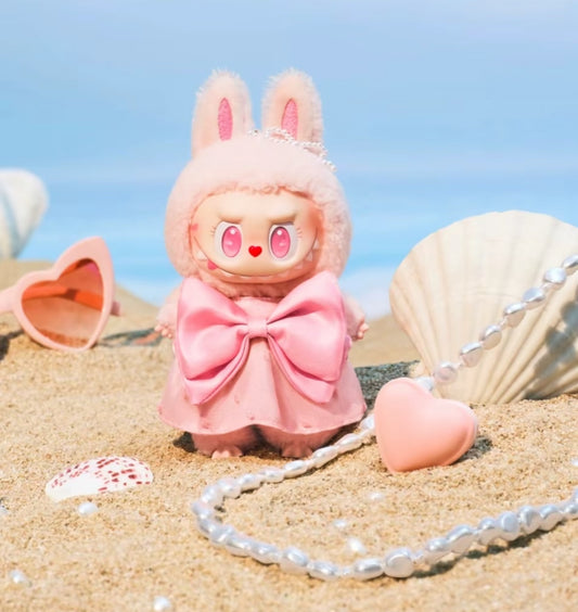 Pop Mart Labubu The Monsters Mokoko Jumping into Summer Series (Pop Land Exclusive) Vinyl Plush Pendant