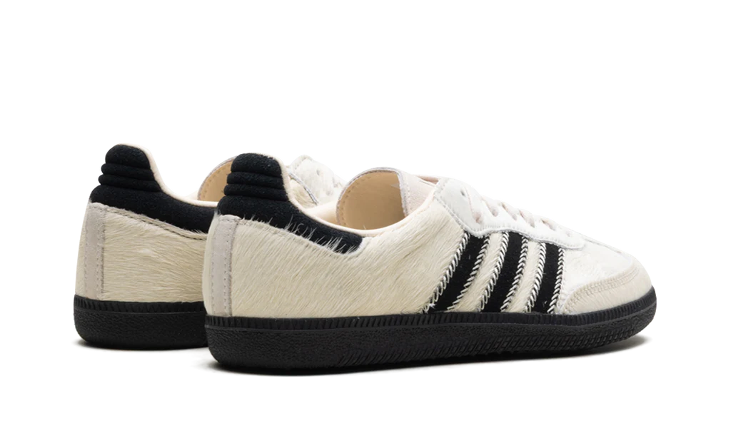 Adidas Samba OG Wonder White Black Pony (Women's)