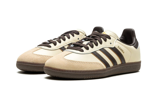 ADIDAS SAMBA OG Cream White Dark Brown