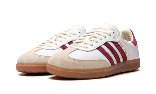 Adidas Samba OG Sporty & Rich White Core Burgundy