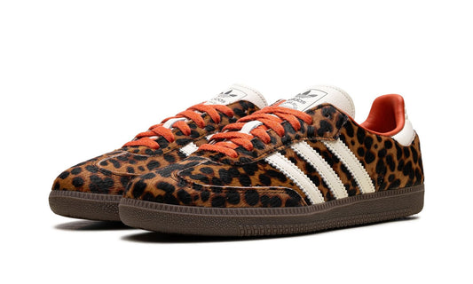 Adidas Samba OG Preloved Red Leopard (Women's)
