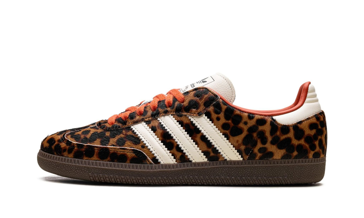 Adidas Samba OG Preloved Red Leopard (Women's)