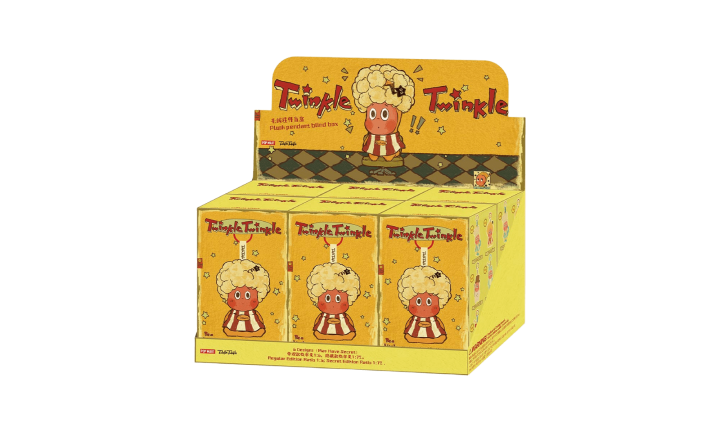 Pop Mart Twinkle Twinkle Be a Little Star Series Plush Pendant Sealed Case (6 Blind Box)