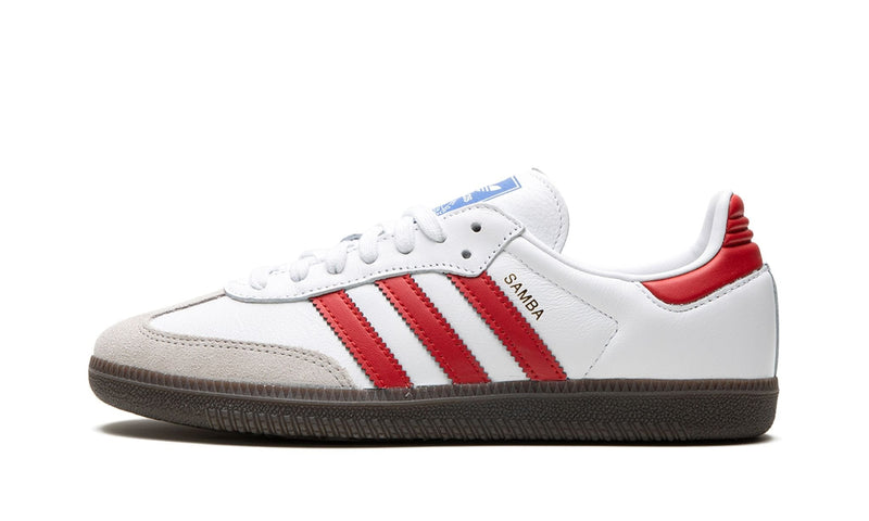 Chaussures Adidas Adidas Samba Homme Rouge Adidas Samba OG White Red