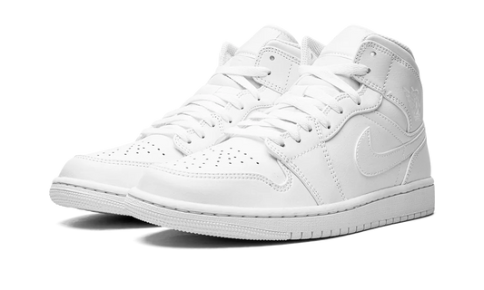 Air Jordan 1 Mid Triple White