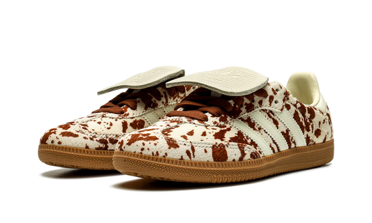Adidas Samba LT Cow Print Brown White (Women's)