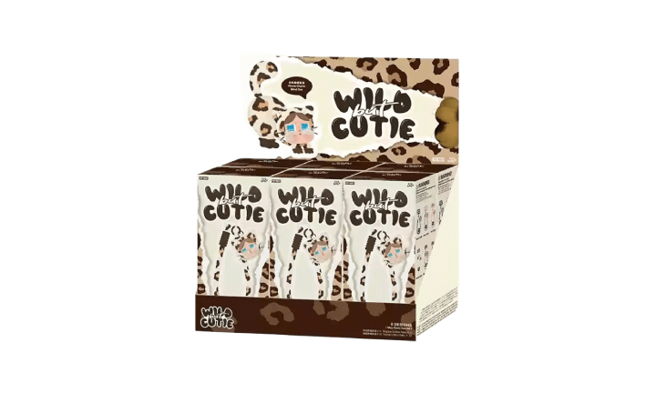 Pop Mart Crybaby Wild but Cutie Series Phone Charm Sealed Case (6 Blind Box)