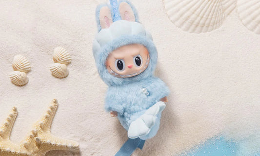 Pop Mart Labubu Hide and Seek In Singapore Series Vinyl Plush Doll Pendant