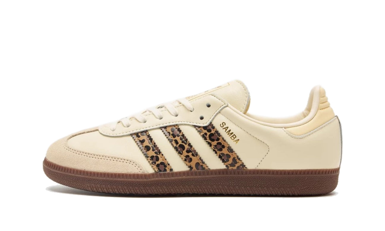 Adidas Samba OG GS Leopard Cream White Newking Store Adidas Samba OG GS Leopard Cream White Newking Store