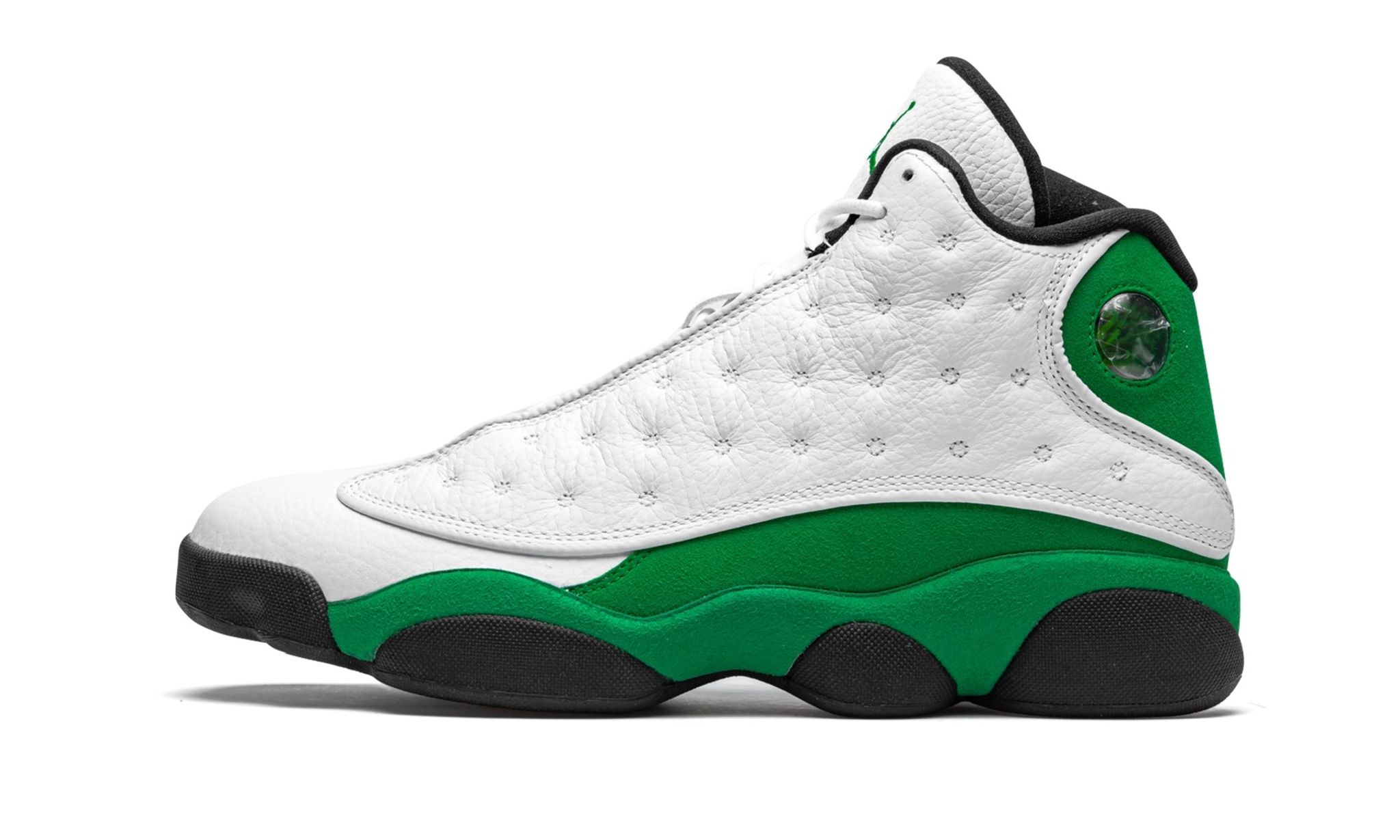 Air Jordan 13 Retro White Lucky Green Newking Store