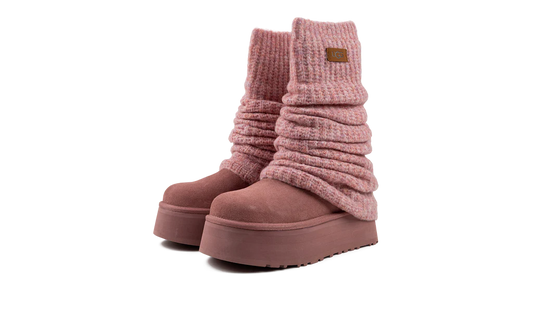 UGG Classic Mini Dipper Legwarmer Boot Pink Dawn (Women's)