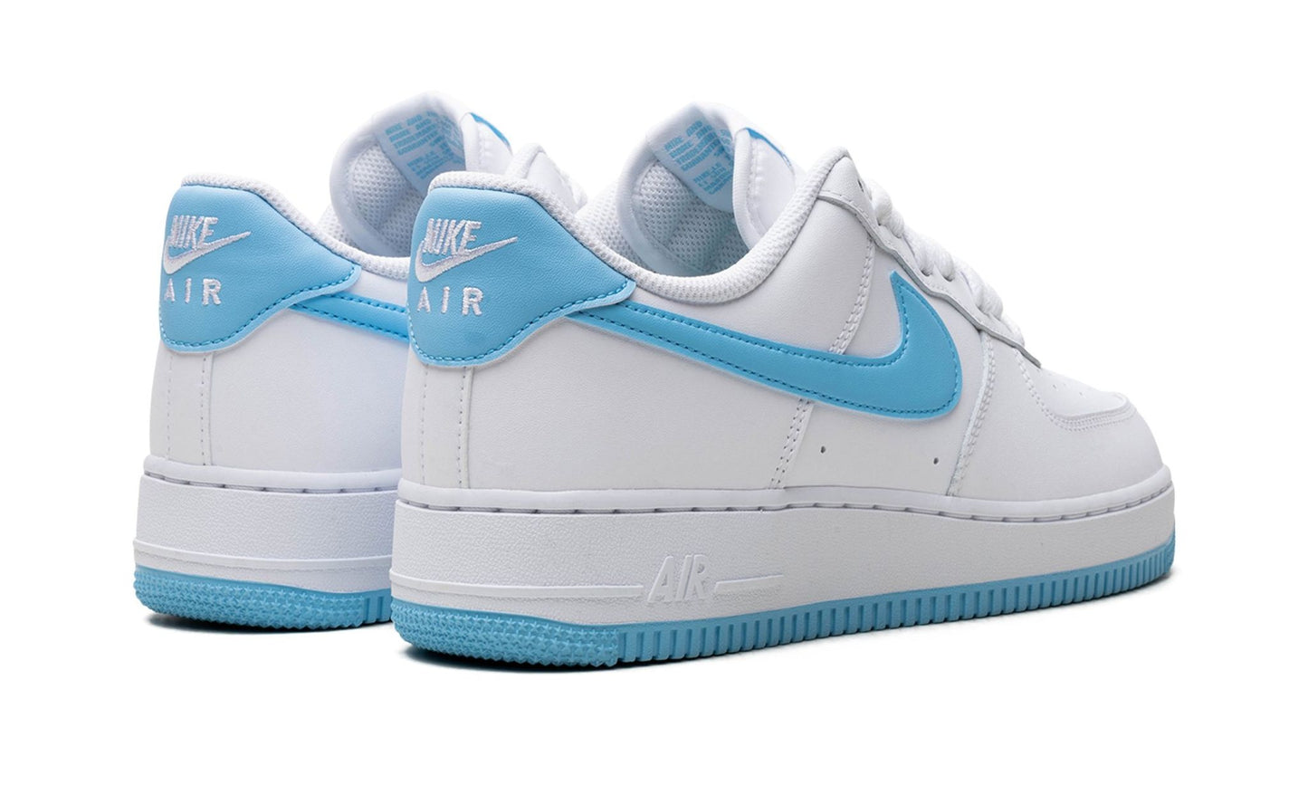 Nike Air Force 1 Low '07 White Aquarius Blue