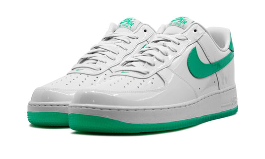 Nike Air Force 1 Low '07 Patent Platinum Tint Stadium Green