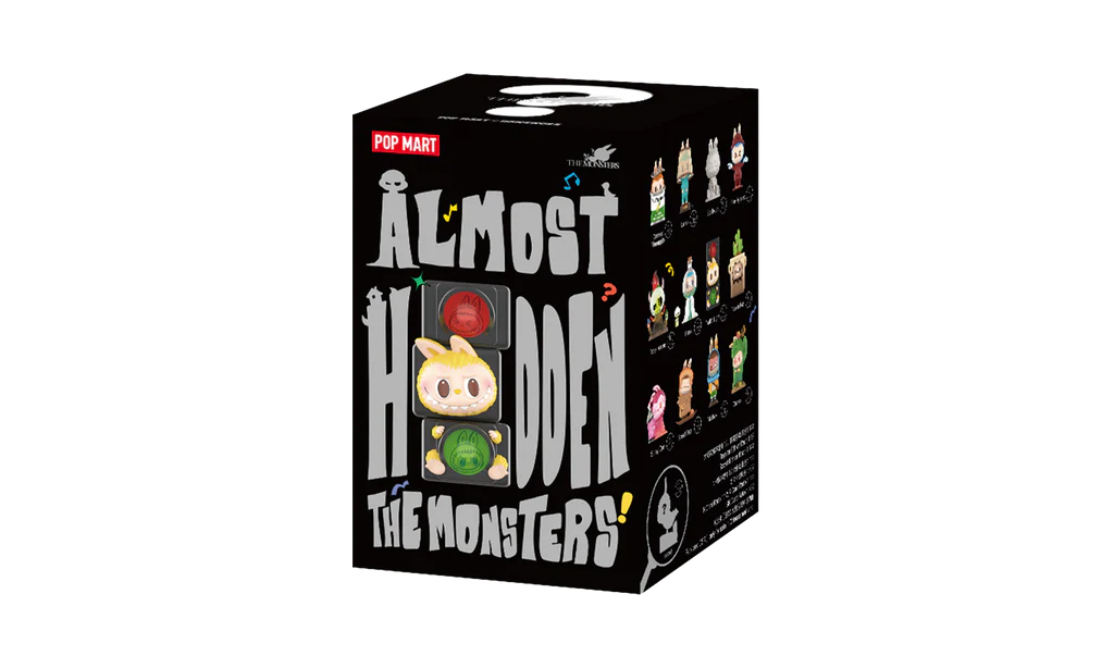 Pop Mart Labubu The Monsters Almost Hidden Series Figures Sealed Case (12 Blind Box)